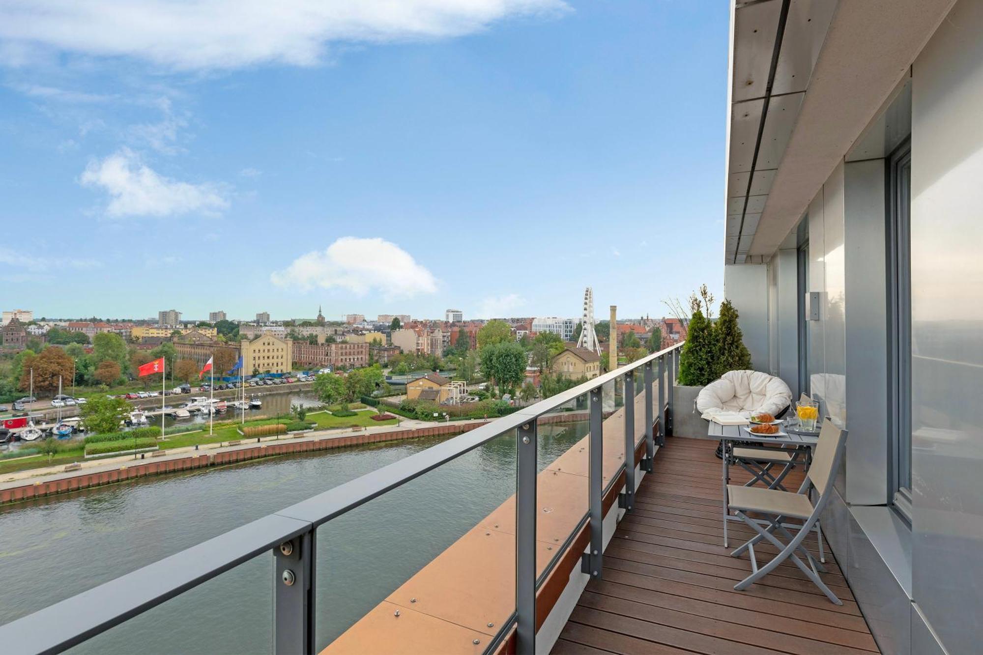 Brabank Riverside By Downtown Apartments Гданск Стая снимка