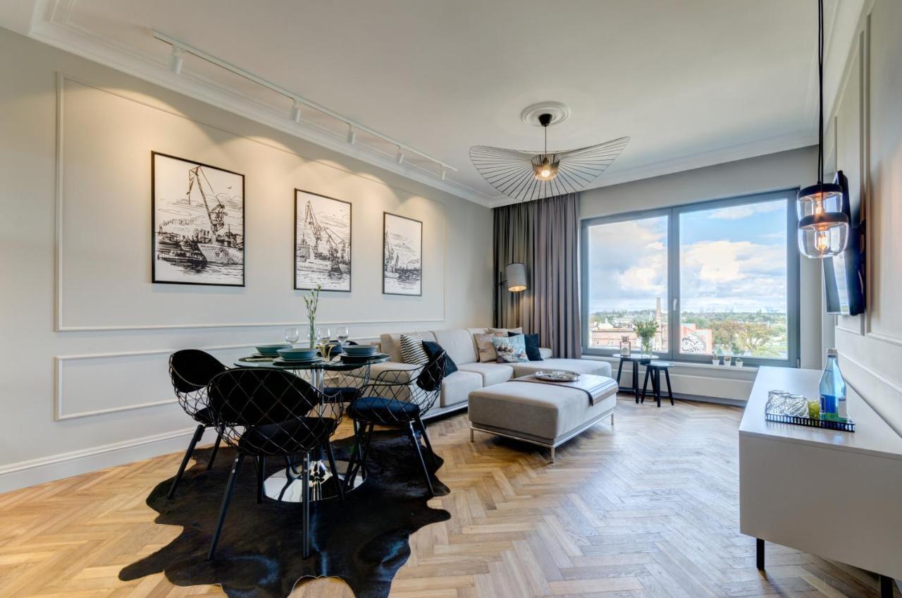 Brabank Riverside By Downtown Apartments Гданск Екстериор снимка