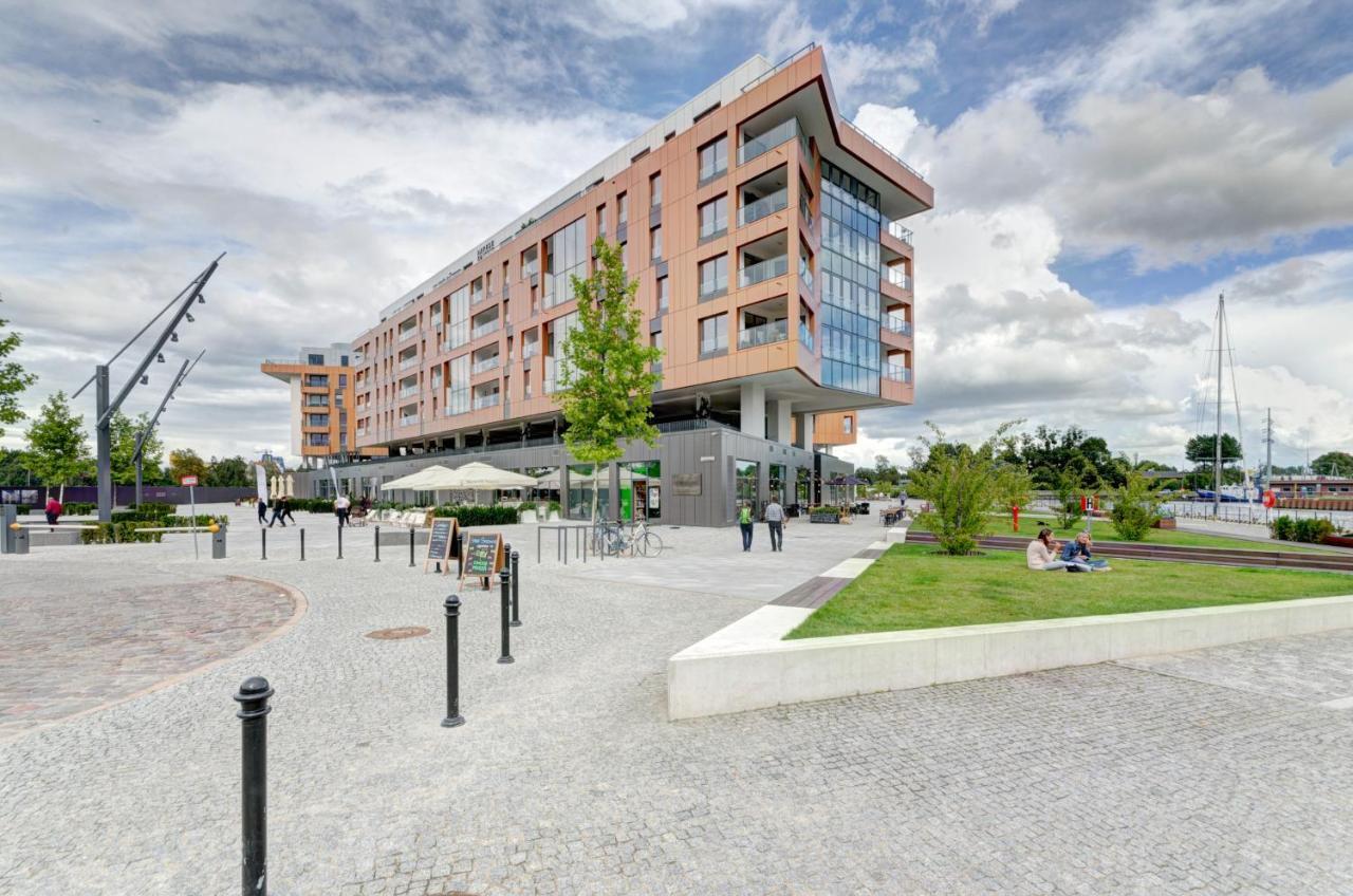 Brabank Riverside By Downtown Apartments Гданск Екстериор снимка