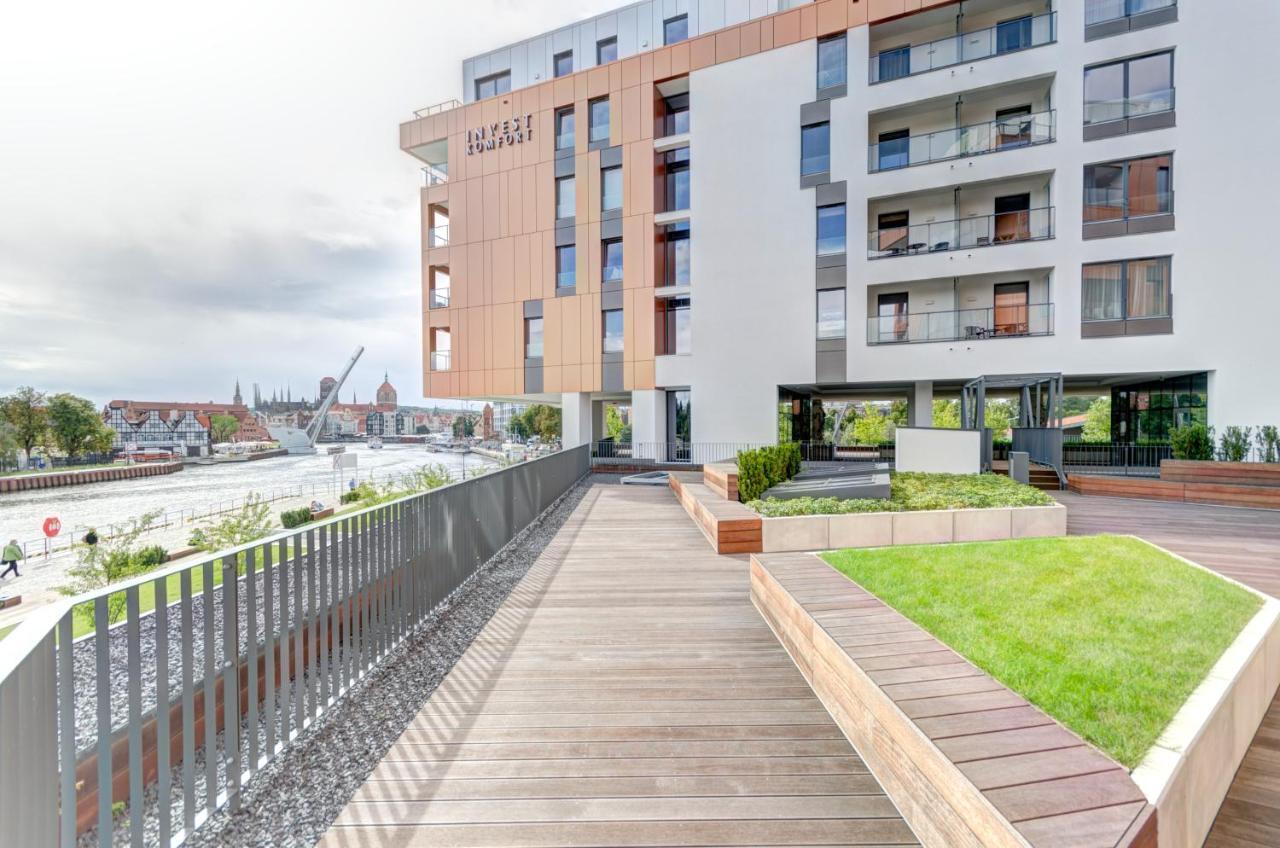 Brabank Riverside By Downtown Apartments Гданск Екстериор снимка